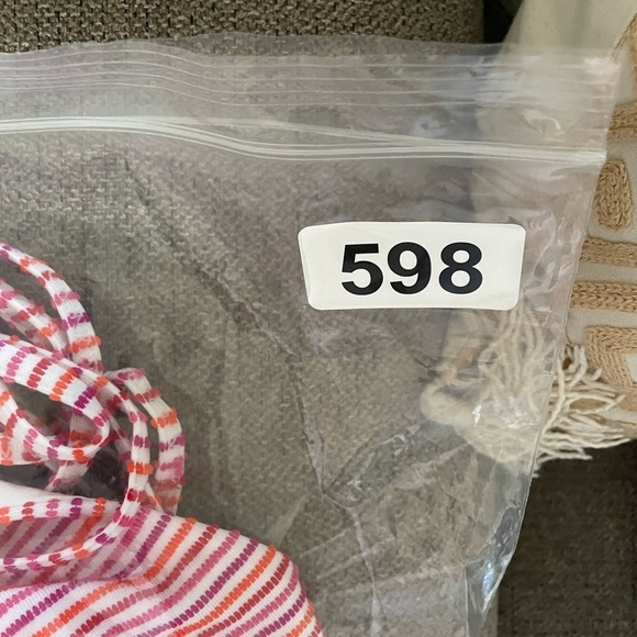 Onia Ginny Poppy Striped One Piece Swimsuit L Multicolor - Picture 8 of 9